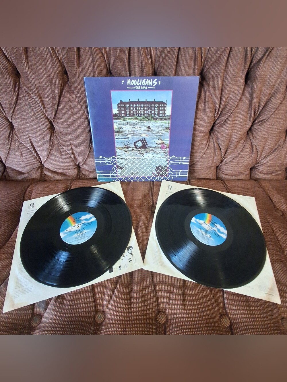 The Who - Hooligans Vintage Double Vinyl LP (1981 MCA Records)